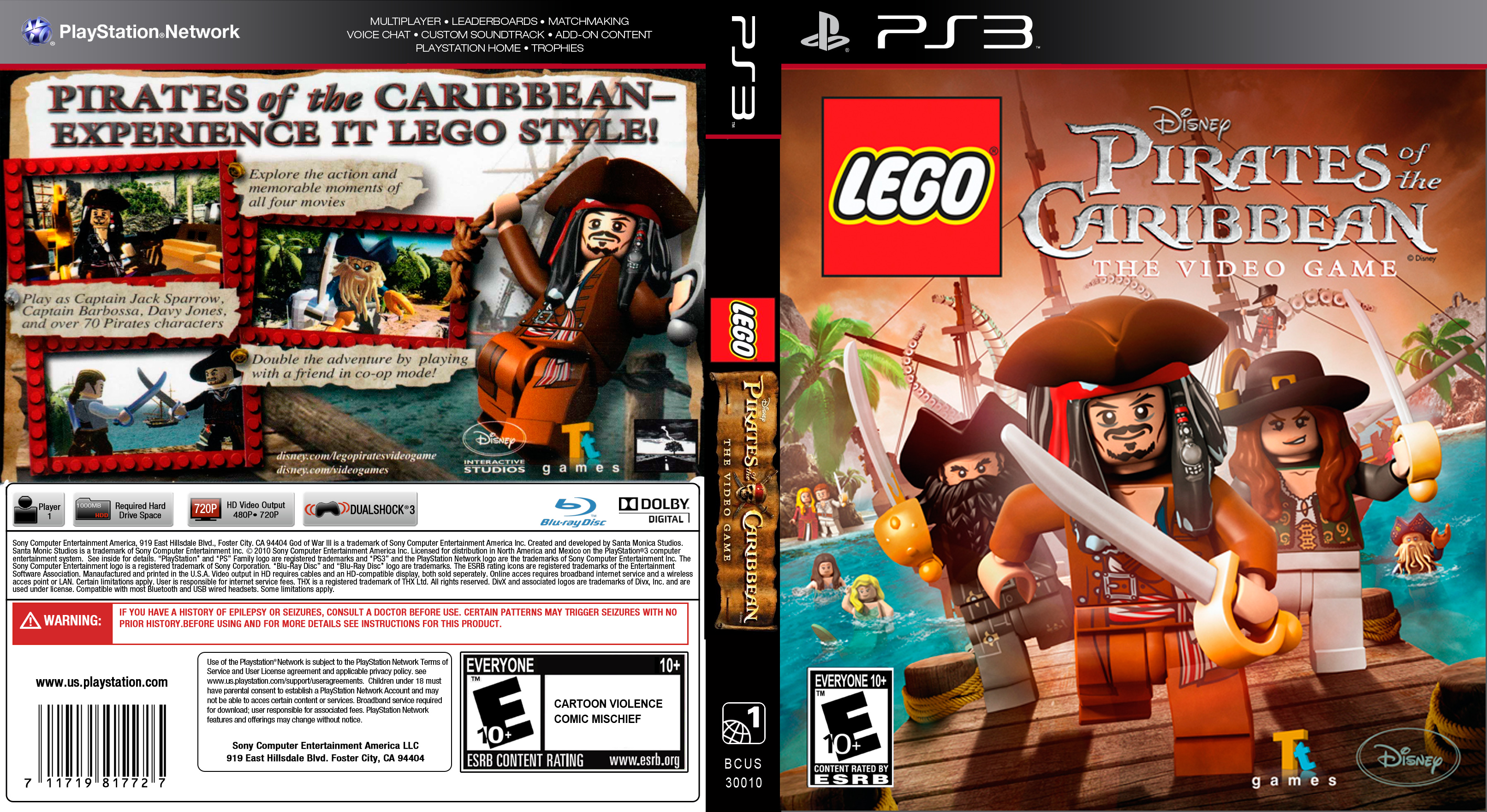 Amazon.com: Lego Pirates of the Caribbean - Playstation 3 ...